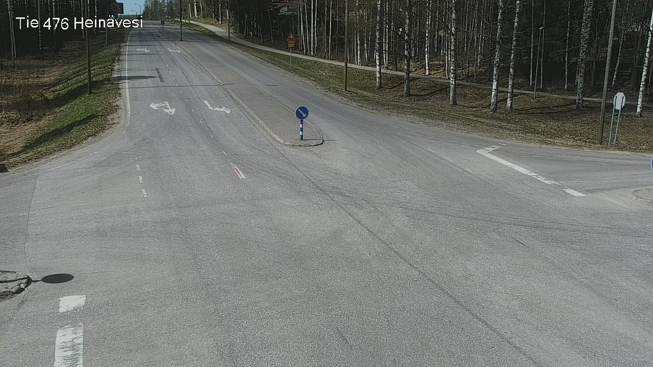 Weather Camera Image Väg 476 Heinävesi, Heinävesi, Pohjois-Karjala