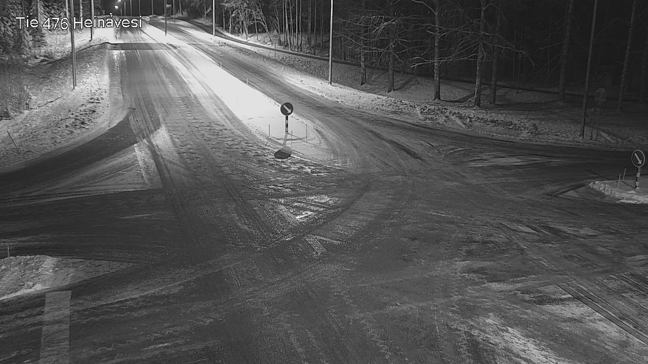 Weather Camera Image Väg 476 Heinävesi, Heinävesi, Pohjois-Karjala