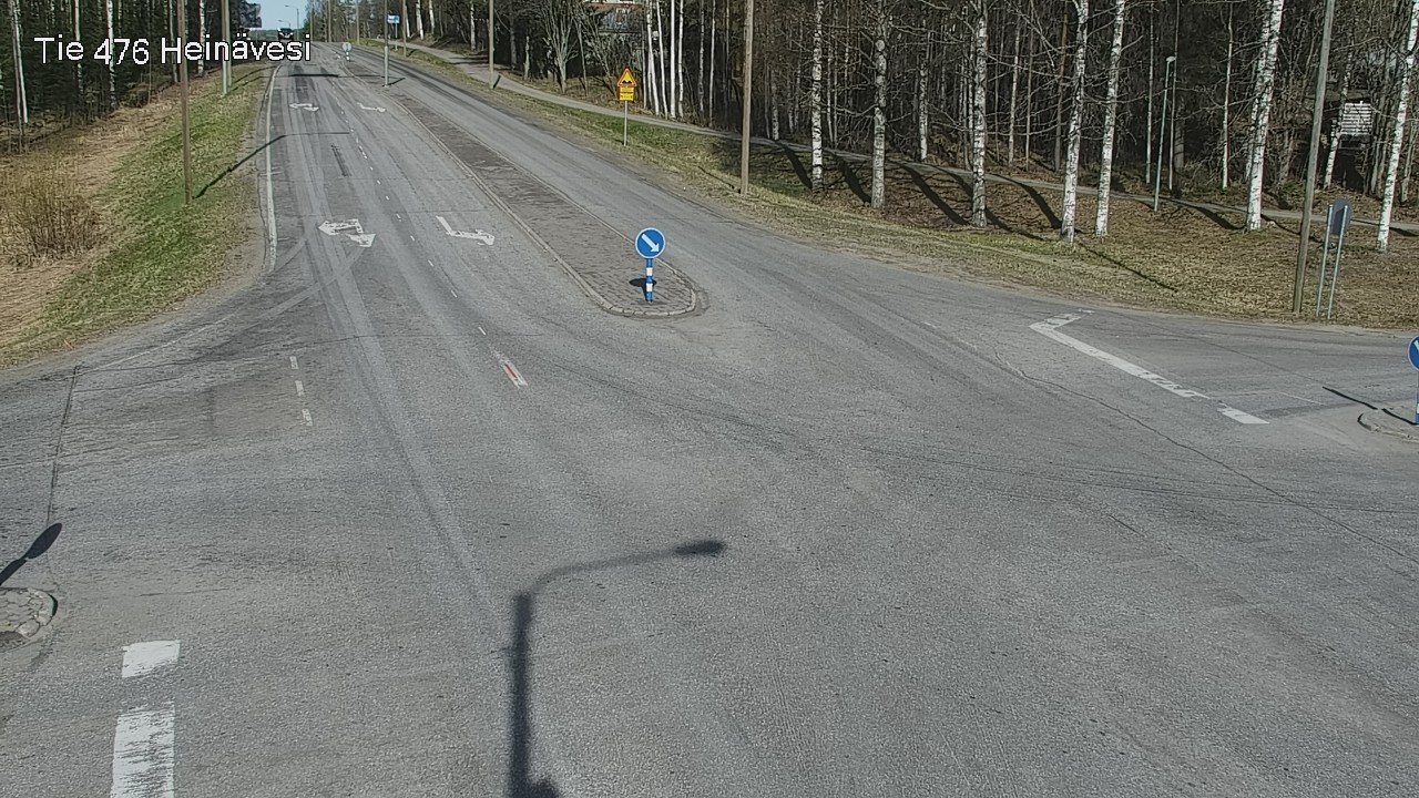 Weather Camera Image Väg 476 Heinävesi, Heinävesi, Pohjois-Karjala