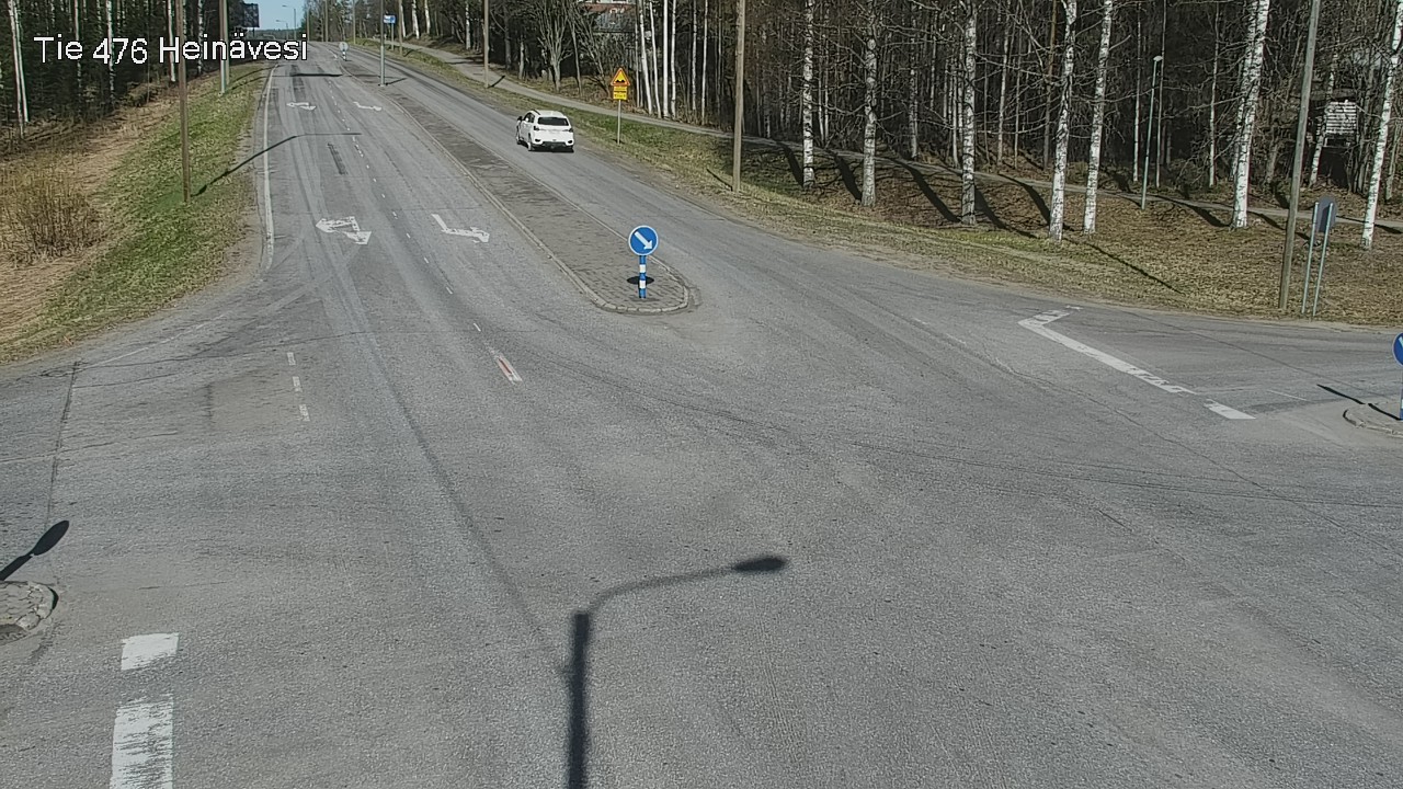 Weather Camera Image Väg 476 Heinävesi, Heinävesi, Pohjois-Karjala