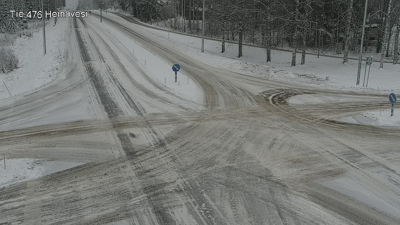 Weather Camera Image Väg 476 Heinävesi, Heinävesi, Pohjois-Karjala