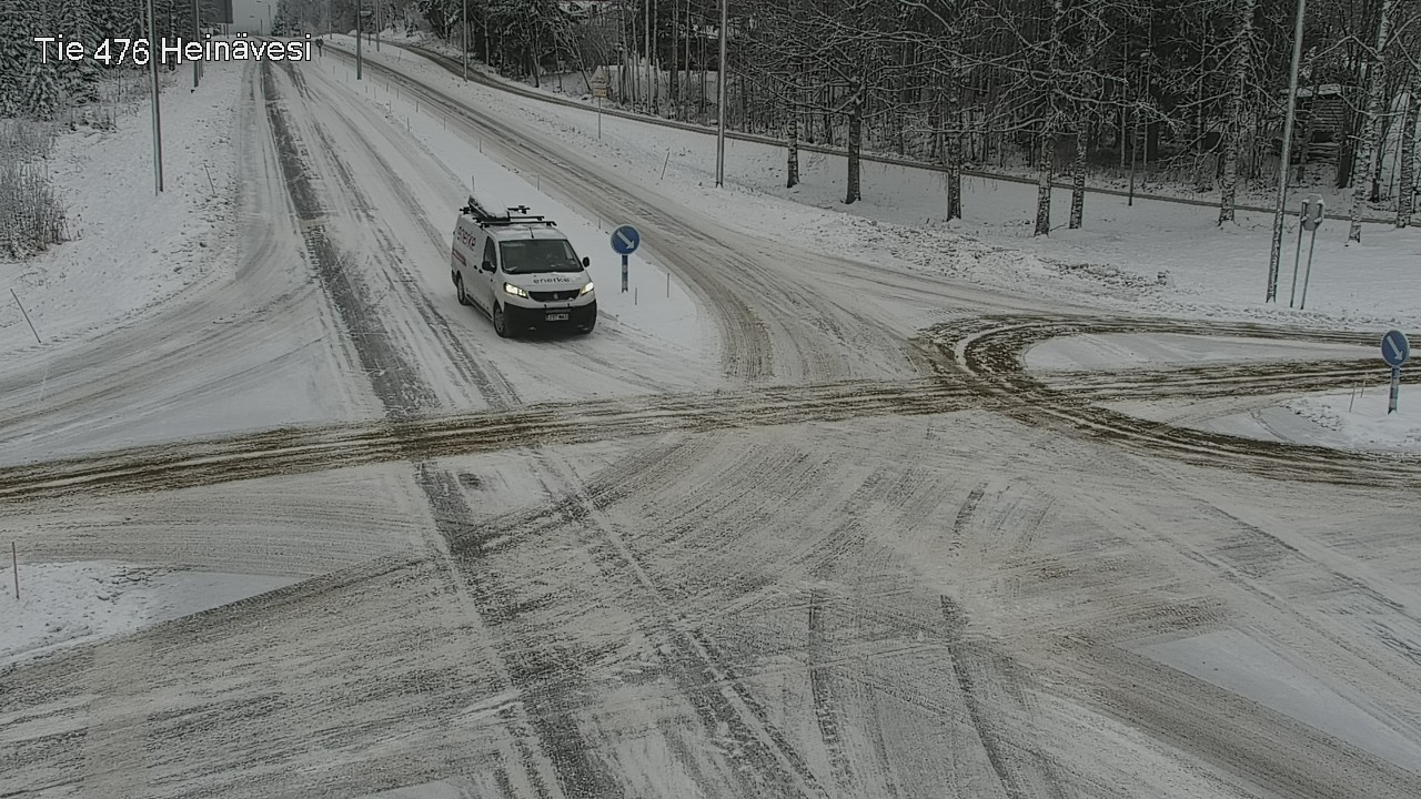 Weather Camera Image Väg 476 Heinävesi, Heinävesi, Pohjois-Karjala