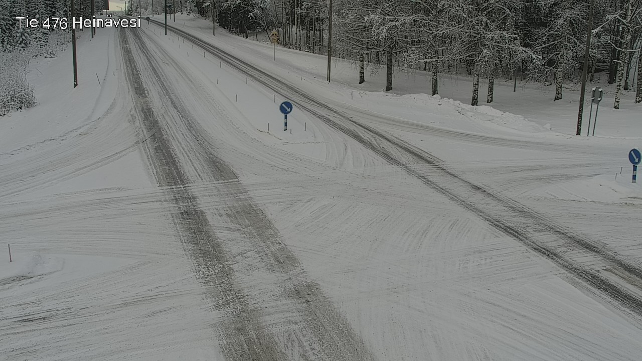 Weather Camera Image Road 476 Heinävesi, Heinävesi, Pohjois-Karjala