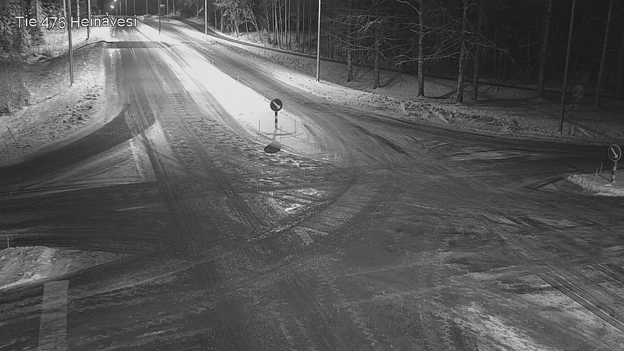 Weather Camera Image Väg 476 Heinävesi, Heinävesi, Pohjois-Karjala