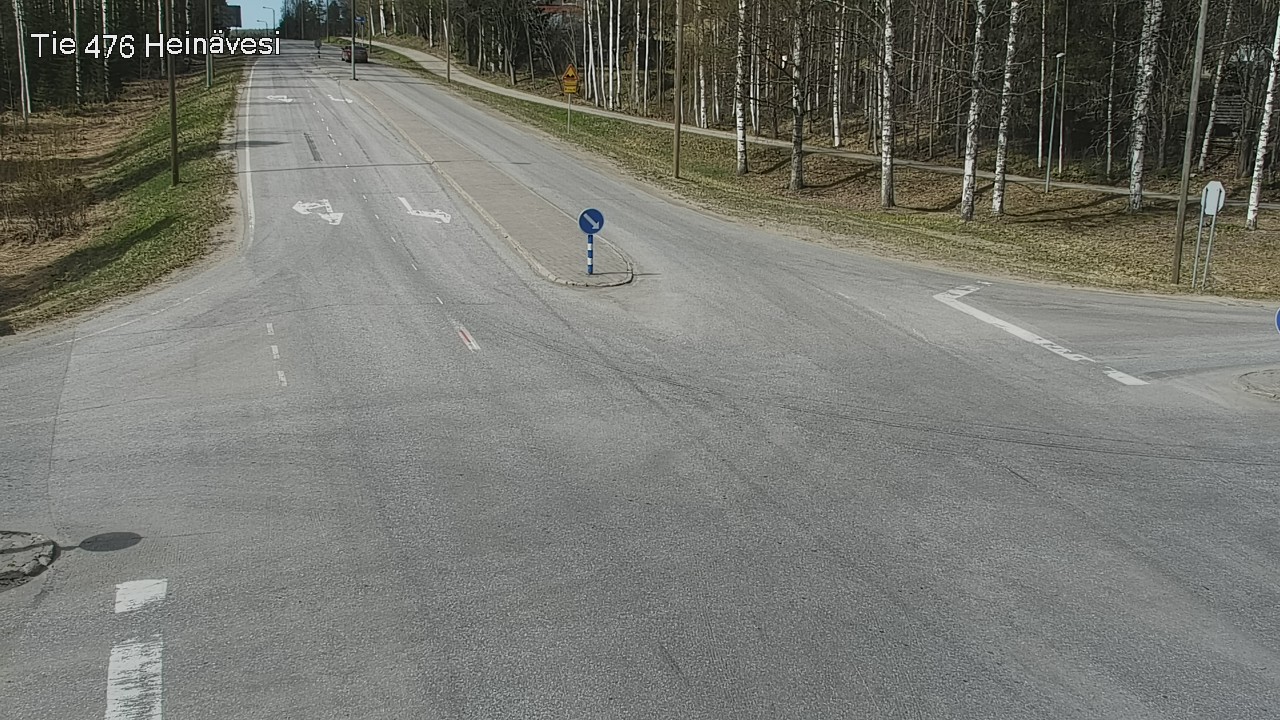 Weather Camera Image Väg 476 Heinävesi, Heinävesi, Pohjois-Karjala