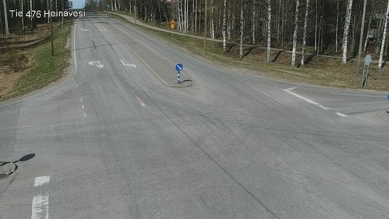 Weather Camera Image Väg 476 Heinävesi, Heinävesi, Pohjois-Karjala