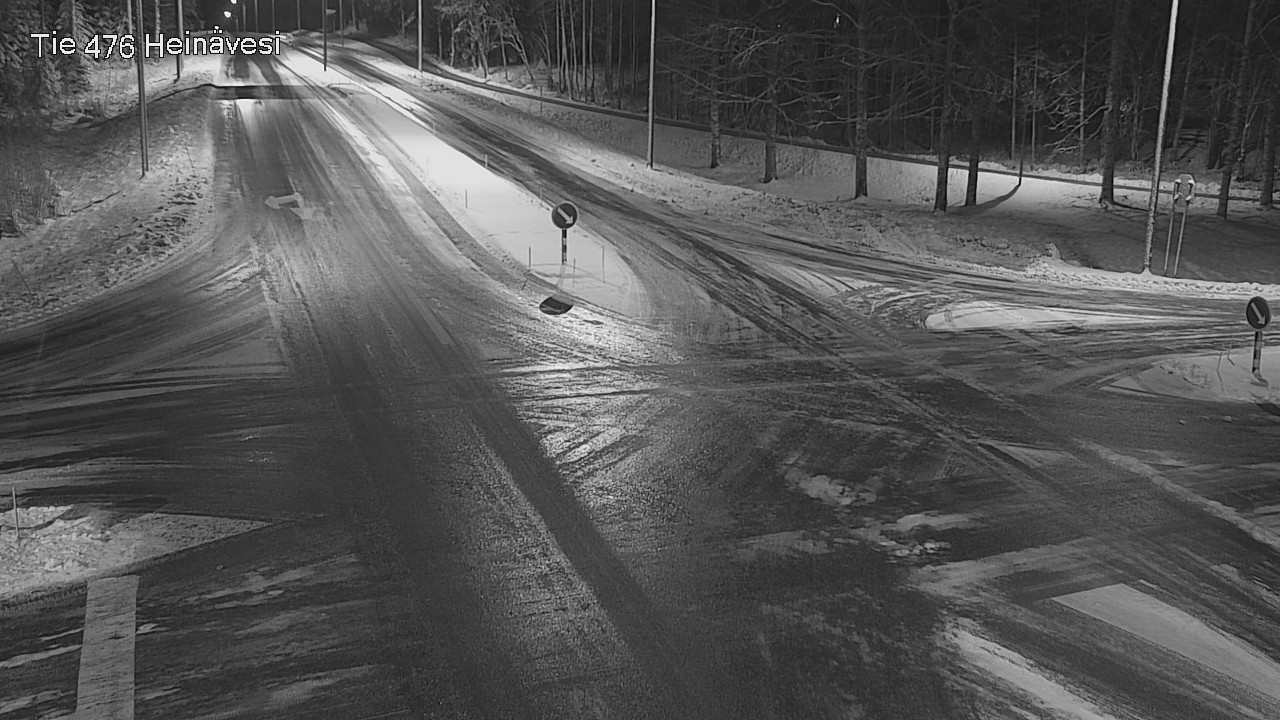 Weather Camera Image Väg 476 Heinävesi, Heinävesi, Pohjois-Karjala