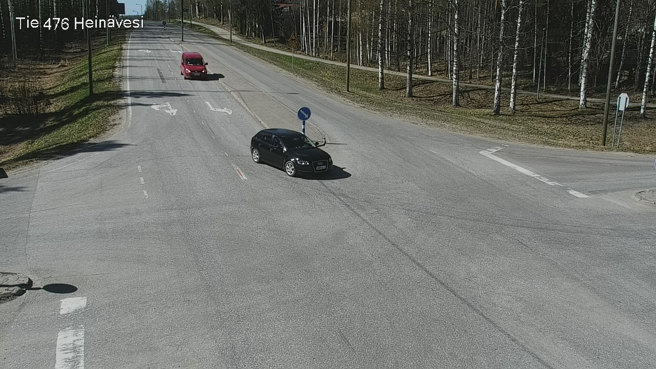 Weather Camera Image Väg 476 Heinävesi, Heinävesi, Pohjois-Karjala