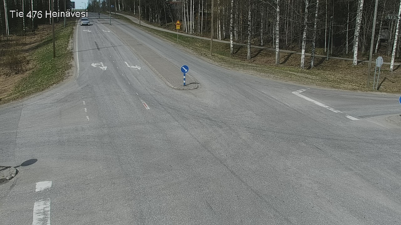 Weather Camera Image Väg 476 Heinävesi, Heinävesi, Pohjois-Karjala