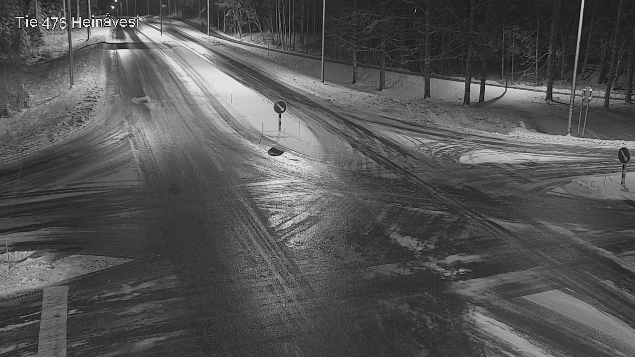 Weather Camera Image Väg 476 Heinävesi, Heinävesi, Pohjois-Karjala