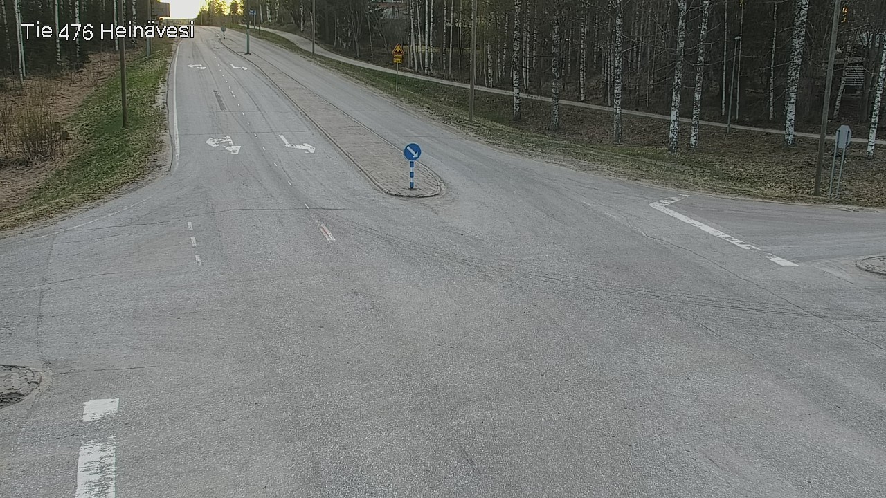 Weather Camera Image Väg 476 Heinävesi, Heinävesi, Pohjois-Karjala