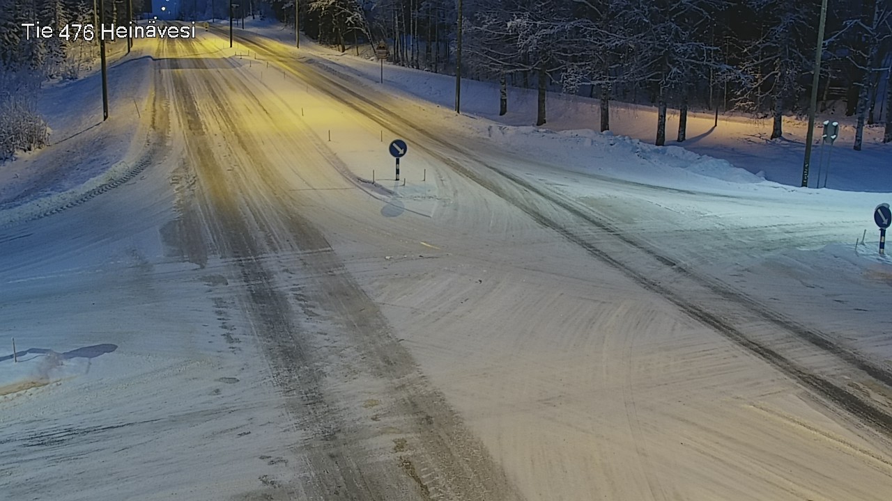 Weather Camera Image Road 476 Heinävesi, Heinävesi, Pohjois-Karjala