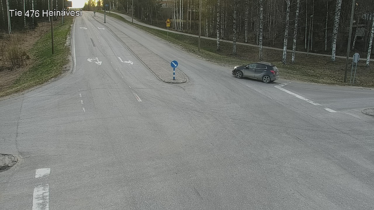 Weather Camera Image Väg 476 Heinävesi, Heinävesi, Pohjois-Karjala