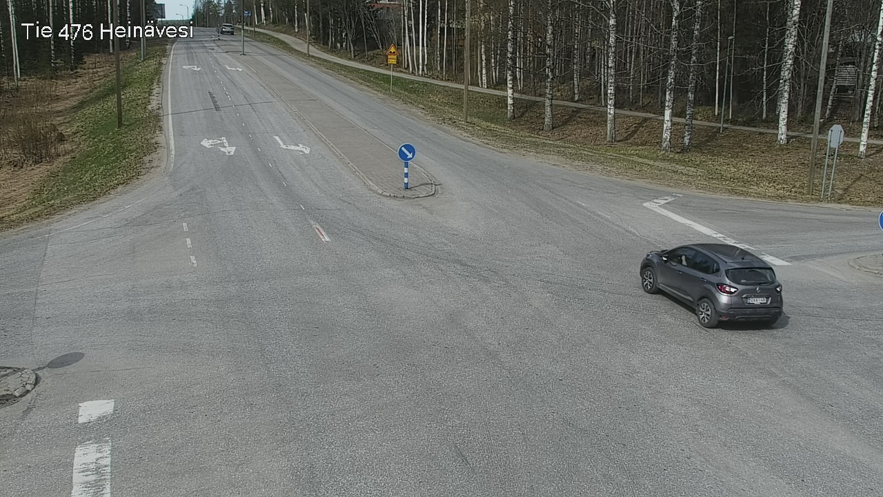 Weather Camera Image Väg 476 Heinävesi, Heinävesi, Pohjois-Karjala
