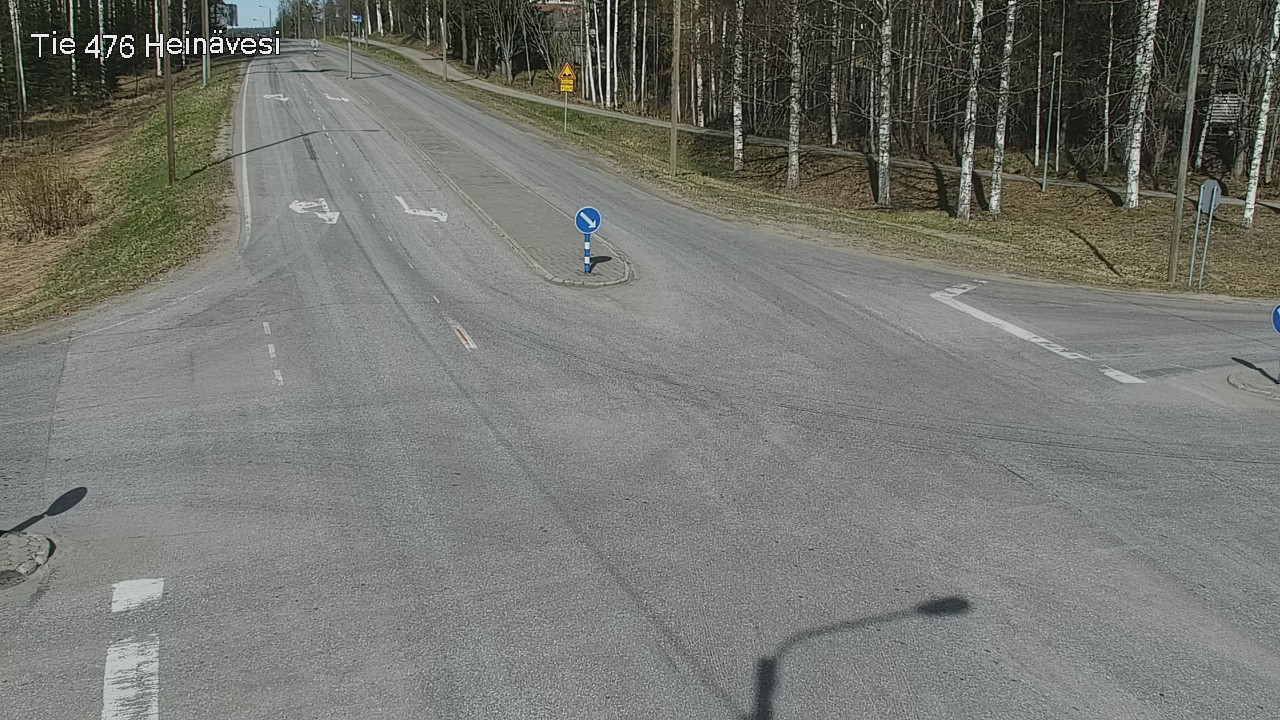 Weather Camera Image Väg 476 Heinävesi, Heinävesi, Pohjois-Karjala