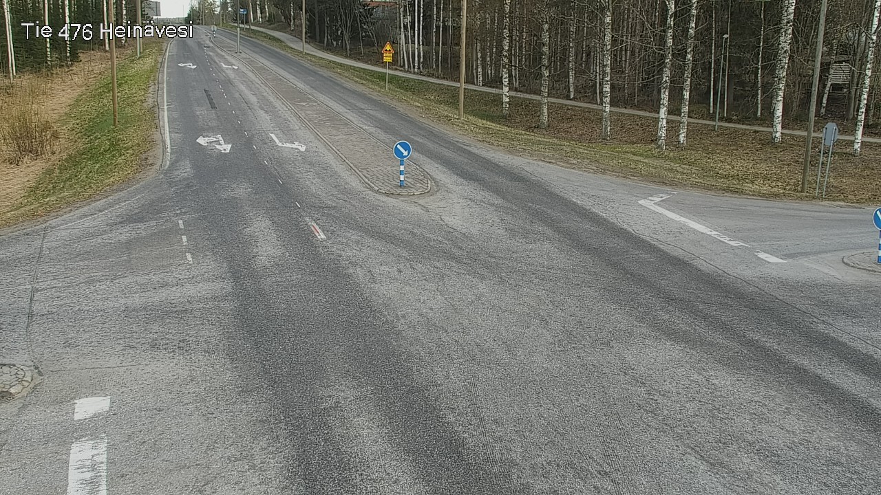 Weather Camera Image Väg 476 Heinävesi, Heinävesi, Pohjois-Karjala