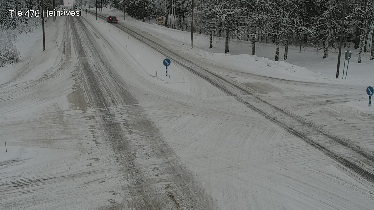 Weather Camera Image Road 476 Heinävesi, Heinävesi, Pohjois-Karjala