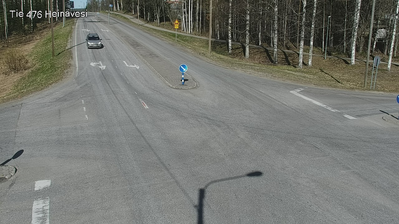 Weather Camera Image Väg 476 Heinävesi, Heinävesi, Pohjois-Karjala