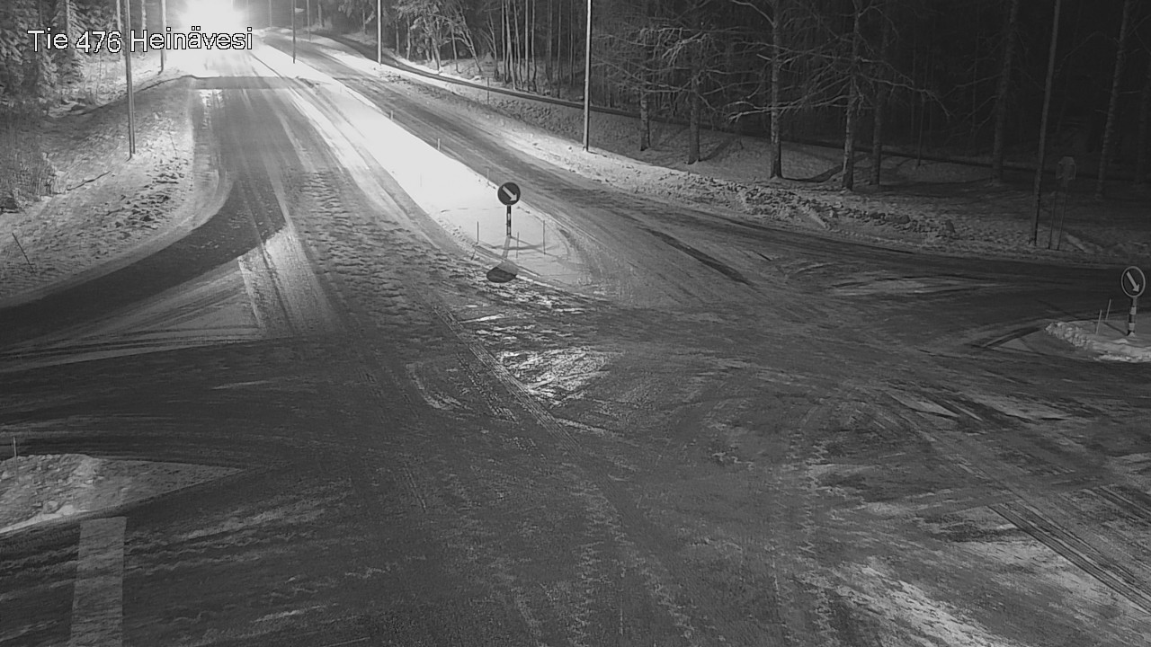 Weather Camera Image Väg 476 Heinävesi, Heinävesi, Pohjois-Karjala
