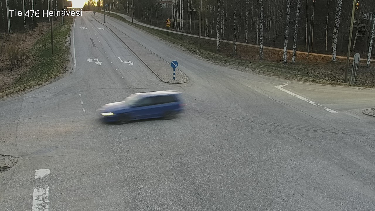 Weather Camera Image Väg 476 Heinävesi, Heinävesi, Pohjois-Karjala