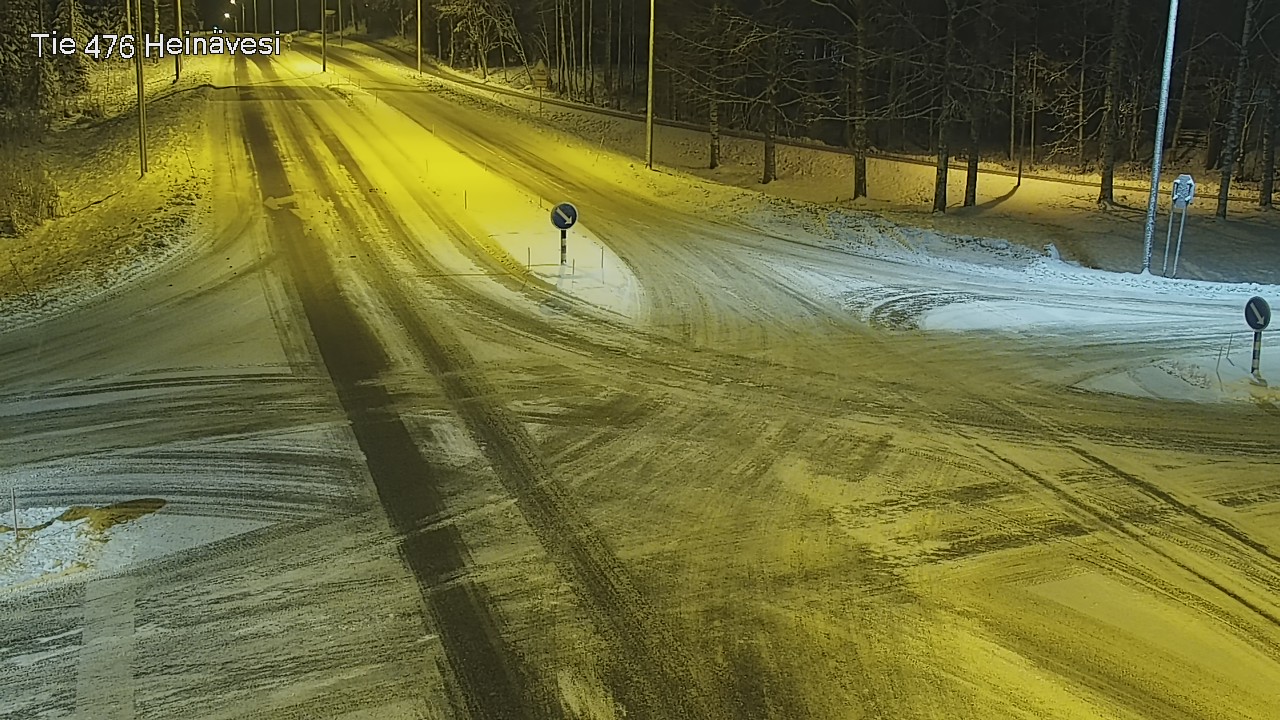 Weather Camera Image Väg 476 Heinävesi, Heinävesi, Pohjois-Karjala