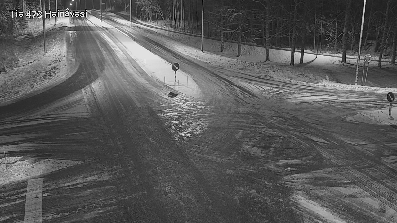 Weather Camera Image Väg 476 Heinävesi, Heinävesi, Pohjois-Karjala