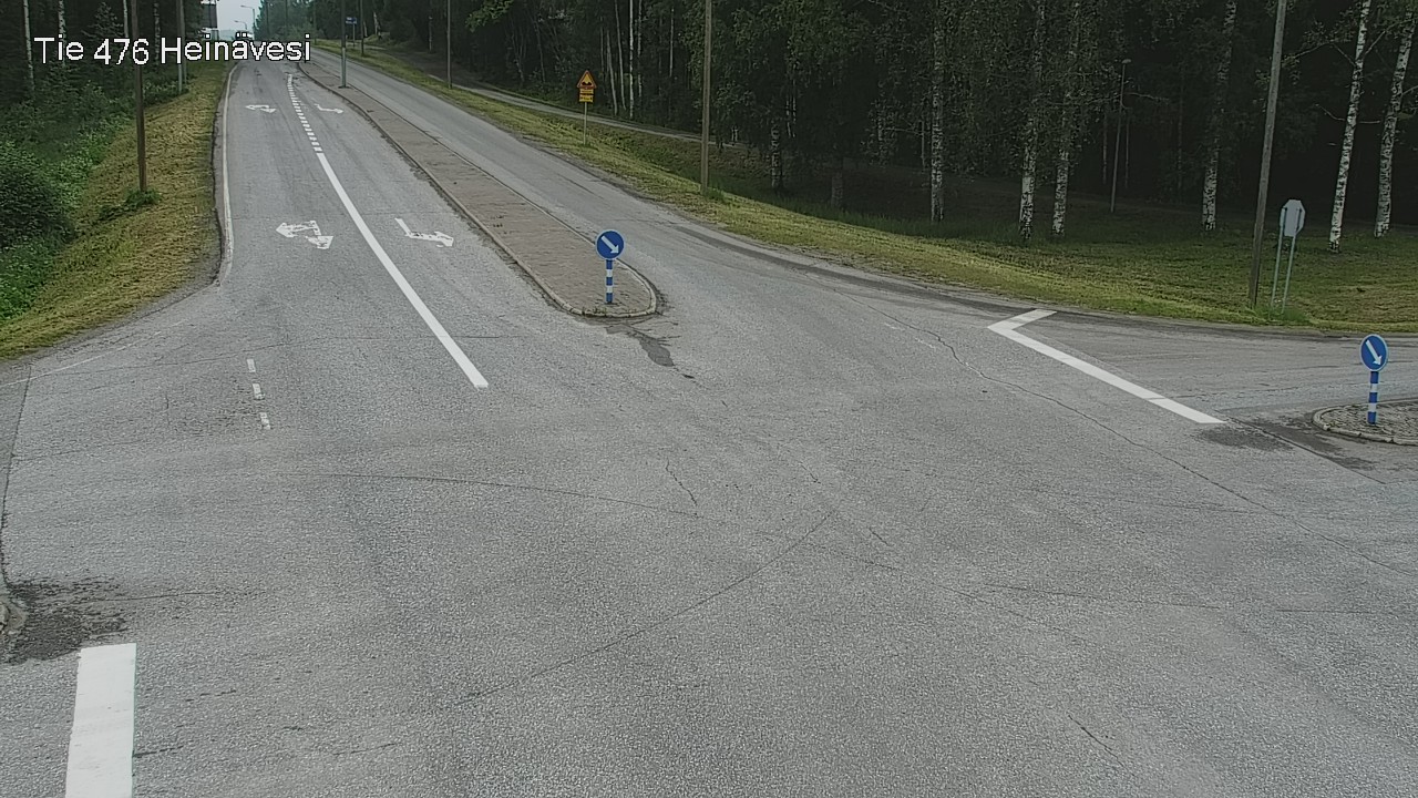 Weather Camera Image Väg 476 Heinävesi, Heinävesi, Pohjois-Karjala