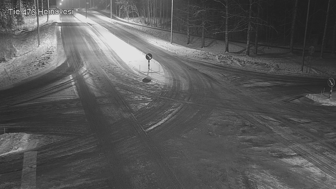 Weather Camera Image Väg 476 Heinävesi, Heinävesi, Pohjois-Karjala