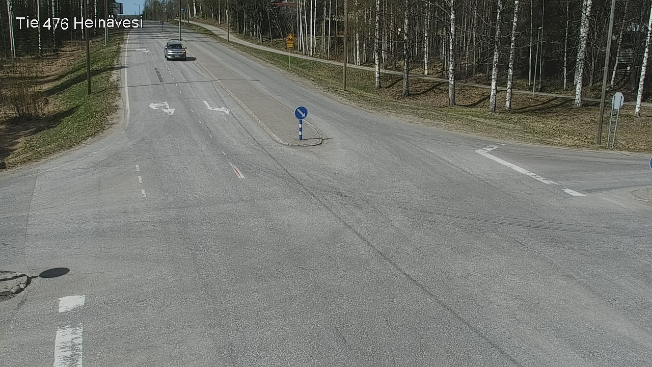 Weather Camera Image Väg 476 Heinävesi, Heinävesi, Pohjois-Karjala
