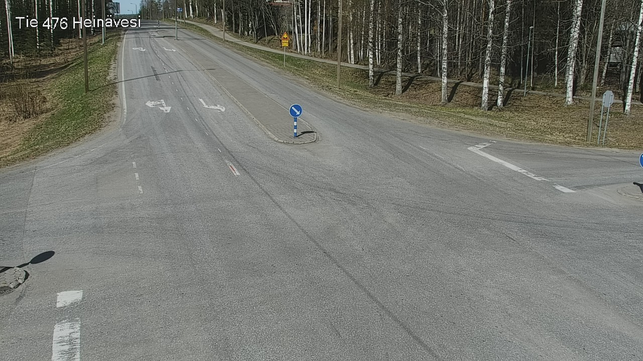 Weather Camera Image Väg 476 Heinävesi, Heinävesi, Pohjois-Karjala