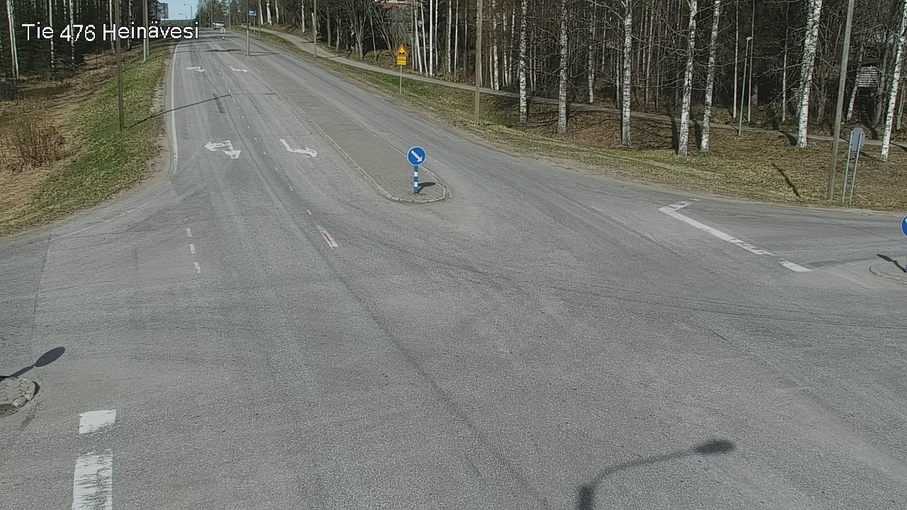 Weather Camera Image Väg 476 Heinävesi, Heinävesi, Pohjois-Karjala