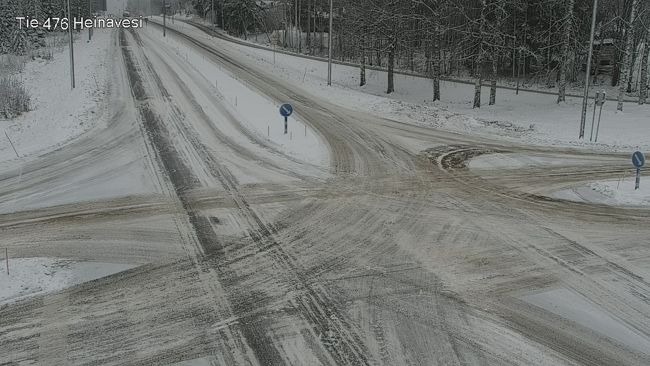 Weather Camera Image Väg 476 Heinävesi, Heinävesi, Pohjois-Karjala
