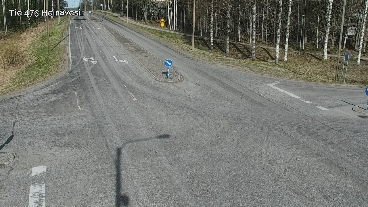 Weather Camera Image Väg 476 Heinävesi, Heinävesi, Pohjois-Karjala