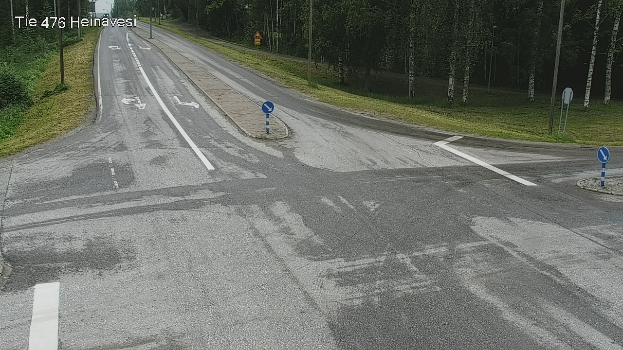 Weather Camera Image Väg 476 Heinävesi, Heinävesi, Pohjois-Karjala