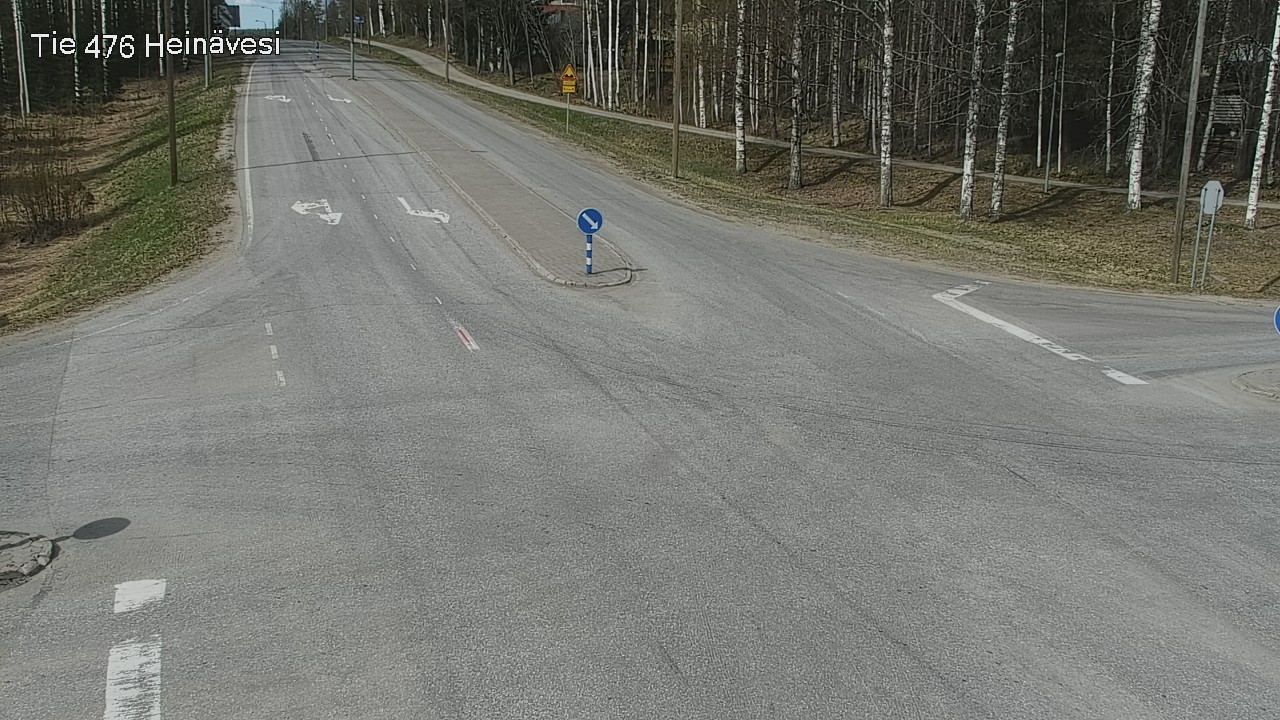 Weather Camera Image Väg 476 Heinävesi, Heinävesi, Pohjois-Karjala