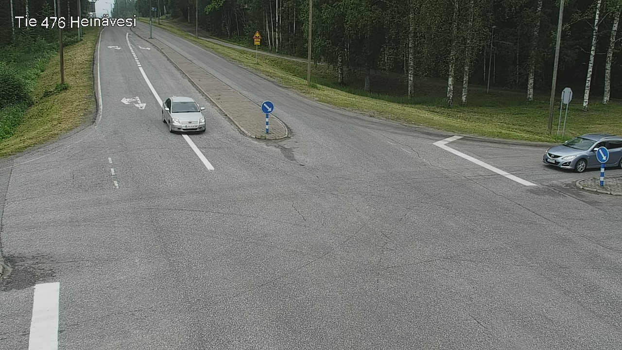 Weather Camera Image Väg 476 Heinävesi, Heinävesi, Pohjois-Karjala