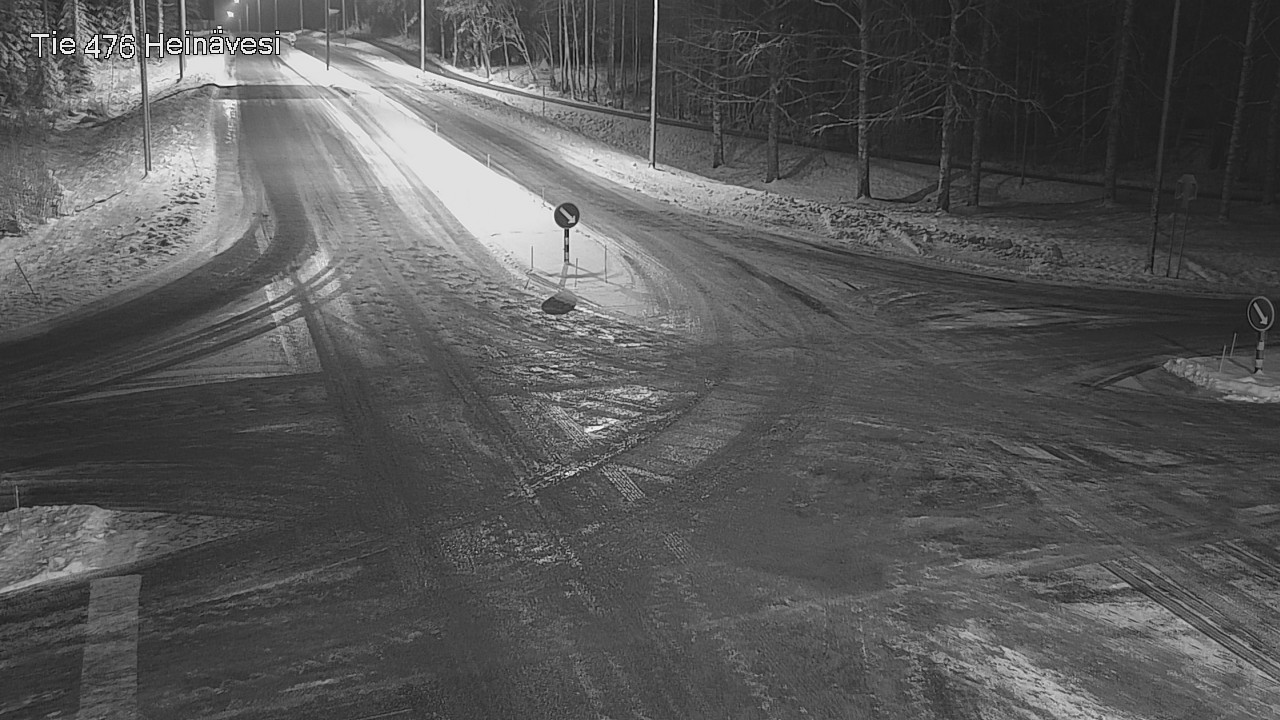 Weather Camera Image Väg 476 Heinävesi, Heinävesi, Pohjois-Karjala