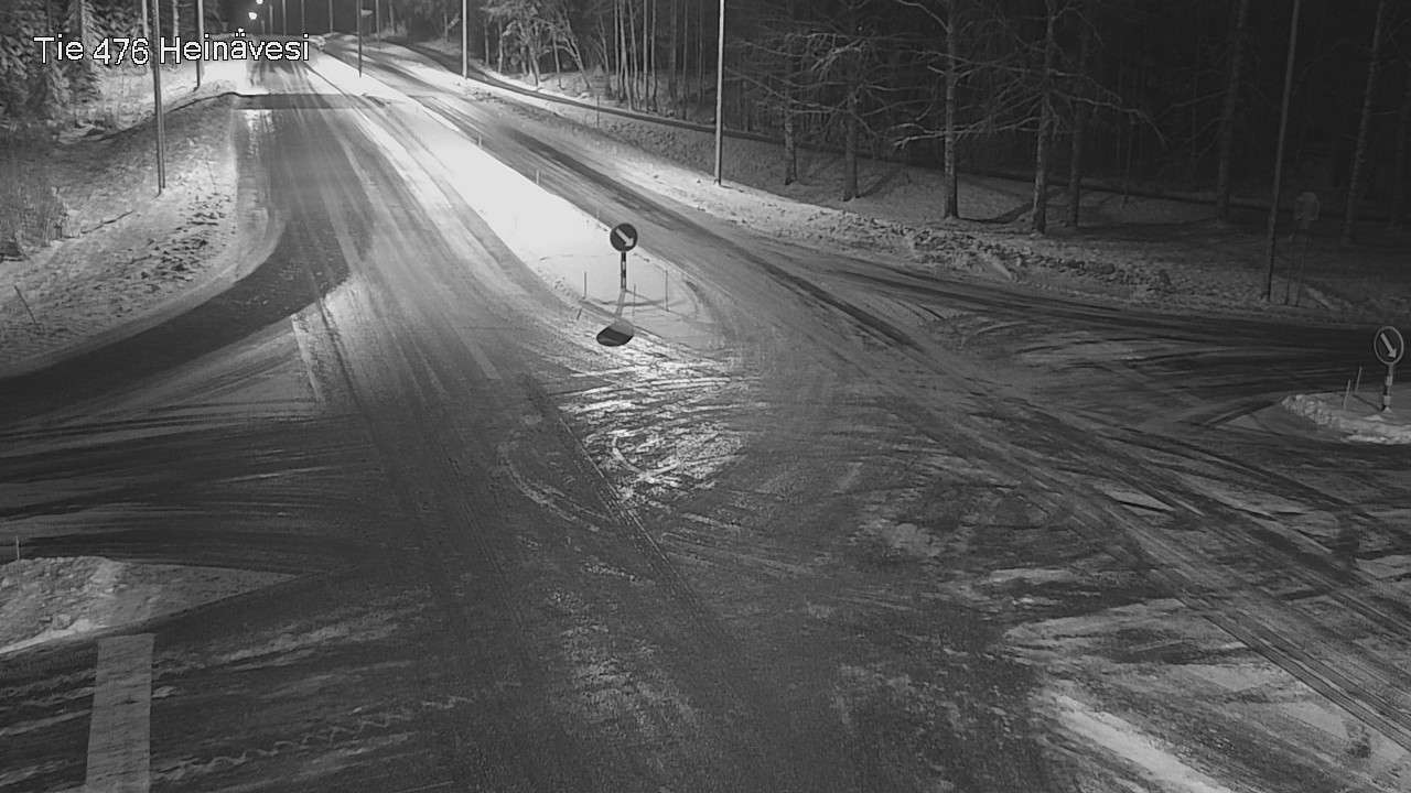 Weather Camera Image Väg 476 Heinävesi, Heinävesi, Pohjois-Karjala