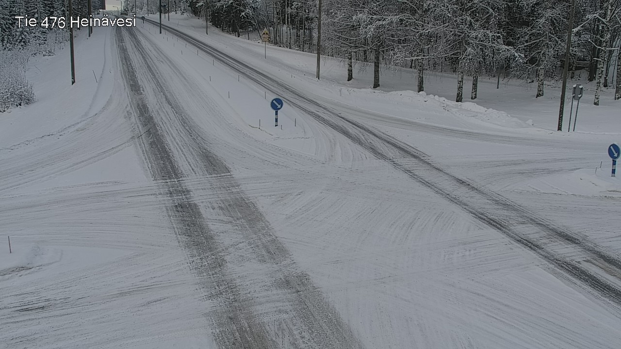 Weather Camera Image Road 476 Heinävesi, Heinävesi, Pohjois-Karjala