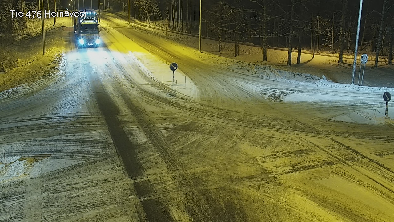 Weather Camera Image Väg 476 Heinävesi, Heinävesi, Pohjois-Karjala