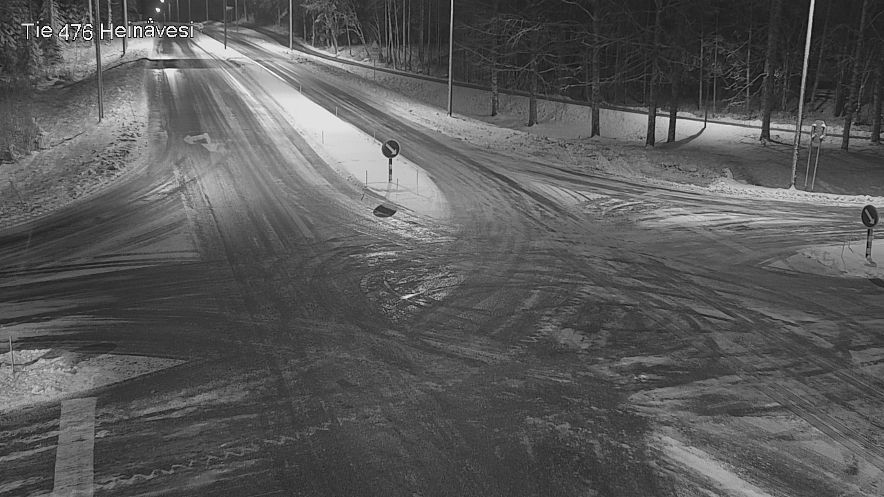Weather Camera Image Väg 476 Heinävesi, Heinävesi, Pohjois-Karjala