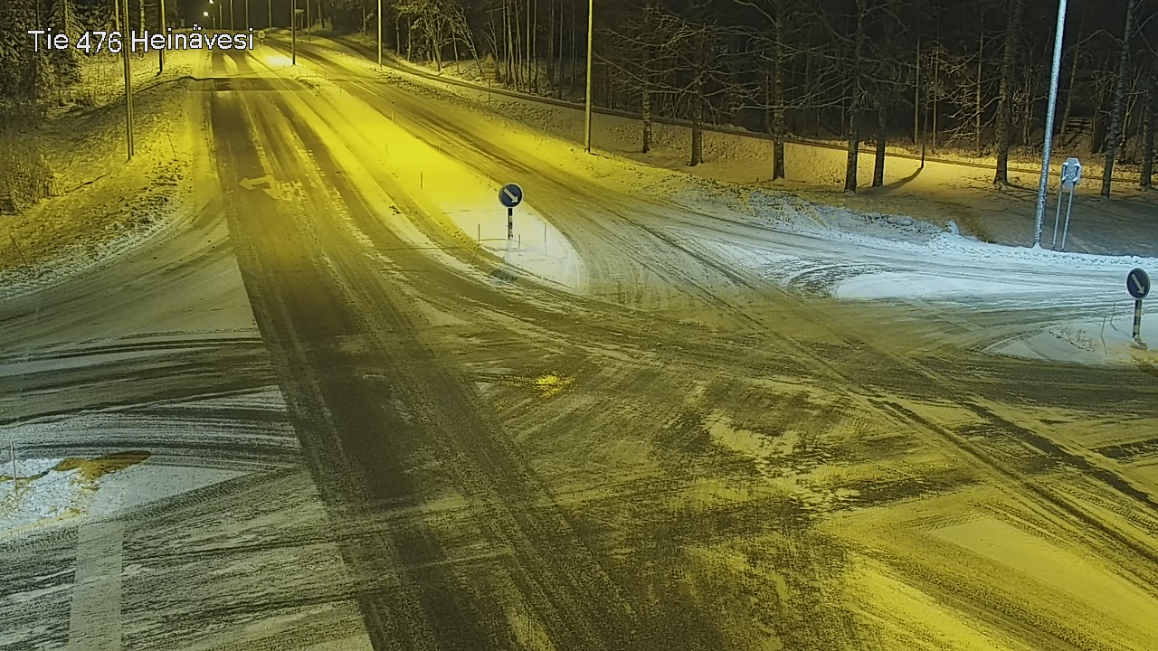 Weather Camera Image Väg 476 Heinävesi, Heinävesi, Pohjois-Karjala