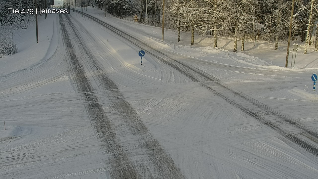 Weather Camera Image Road 476 Heinävesi, Heinävesi, Pohjois-Karjala