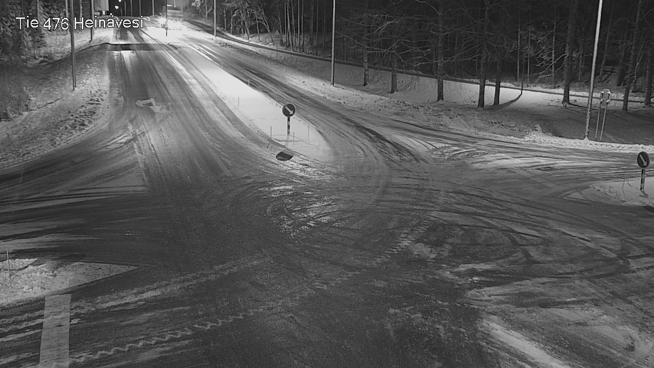 Weather Camera Image Väg 476 Heinävesi, Heinävesi, Pohjois-Karjala