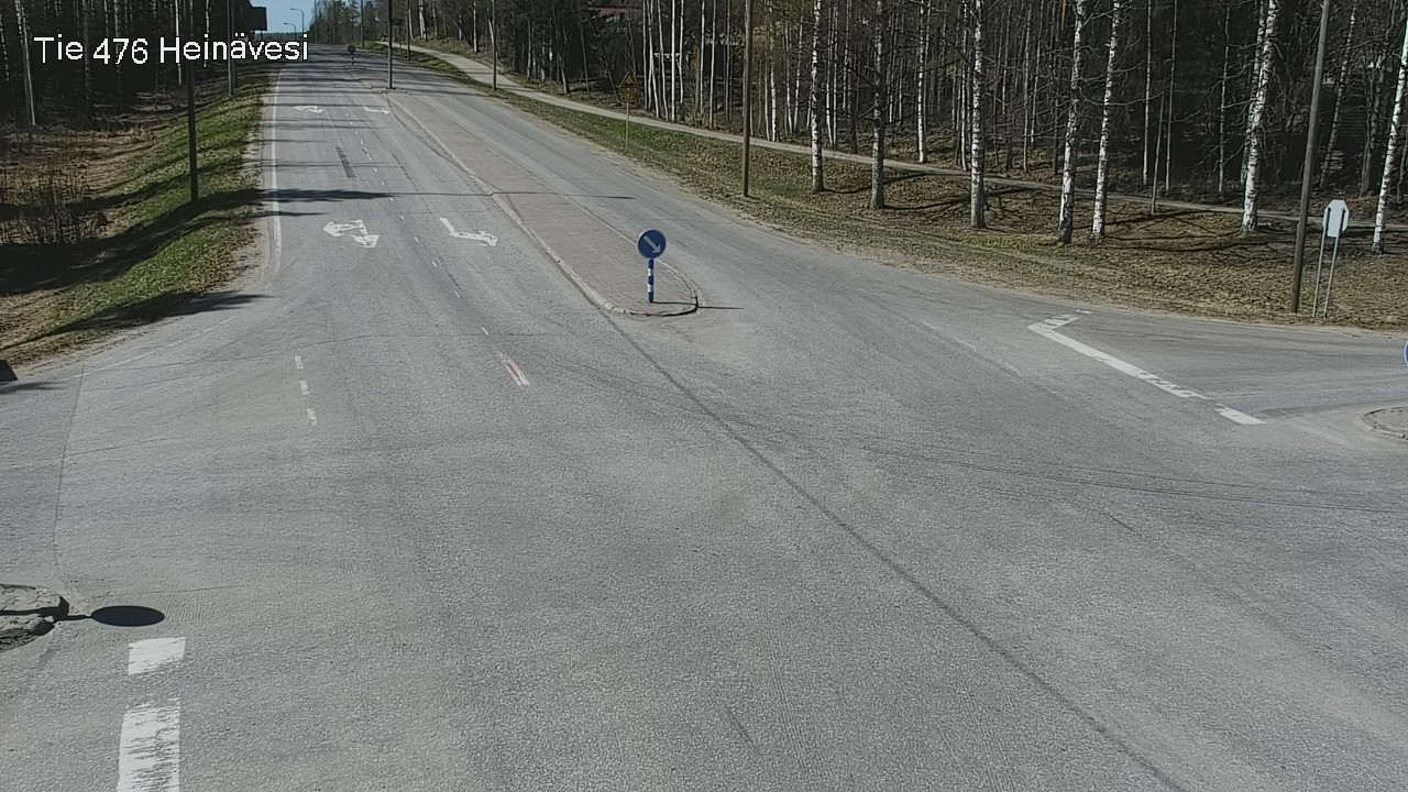 Weather Camera Image Väg 476 Heinävesi, Heinävesi, Pohjois-Karjala