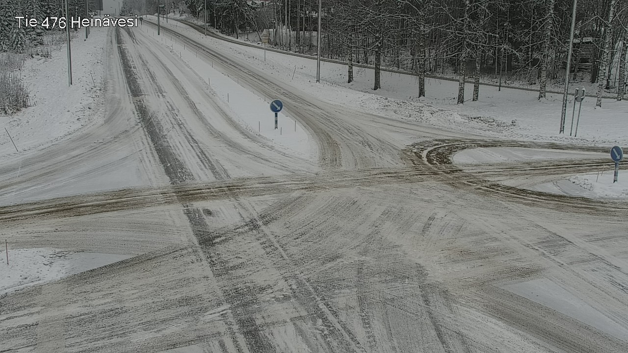 Weather Camera Image Väg 476 Heinävesi, Heinävesi, Pohjois-Karjala