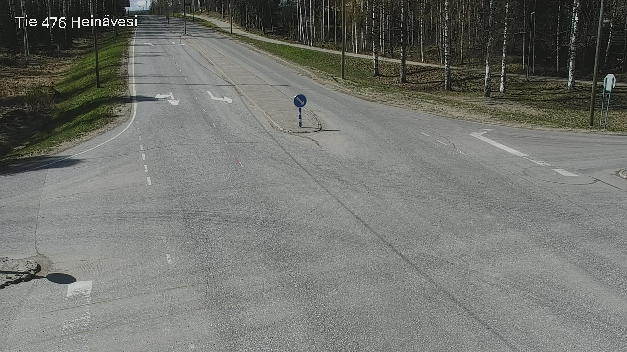 Weather Camera Image Road 476 Heinävesi, Heinävesi, Pohjois-Karjala
