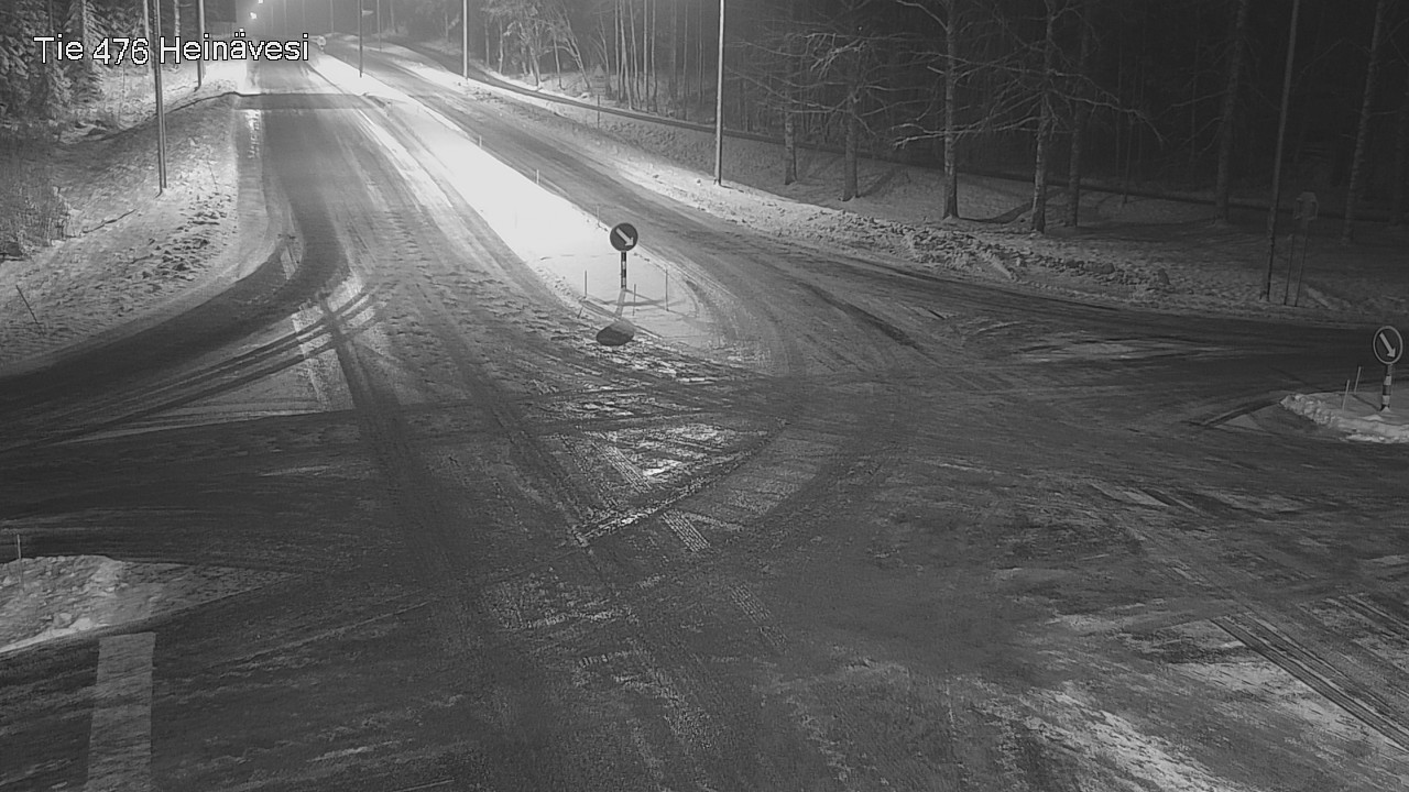 Weather Camera Image Väg 476 Heinävesi, Heinävesi, Pohjois-Karjala