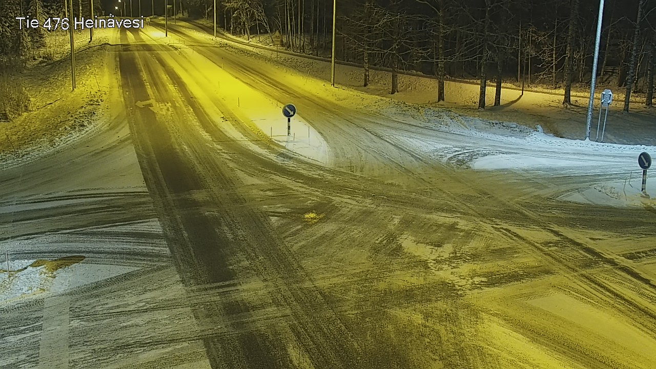 Weather Camera Image Väg 476 Heinävesi, Heinävesi, Pohjois-Karjala