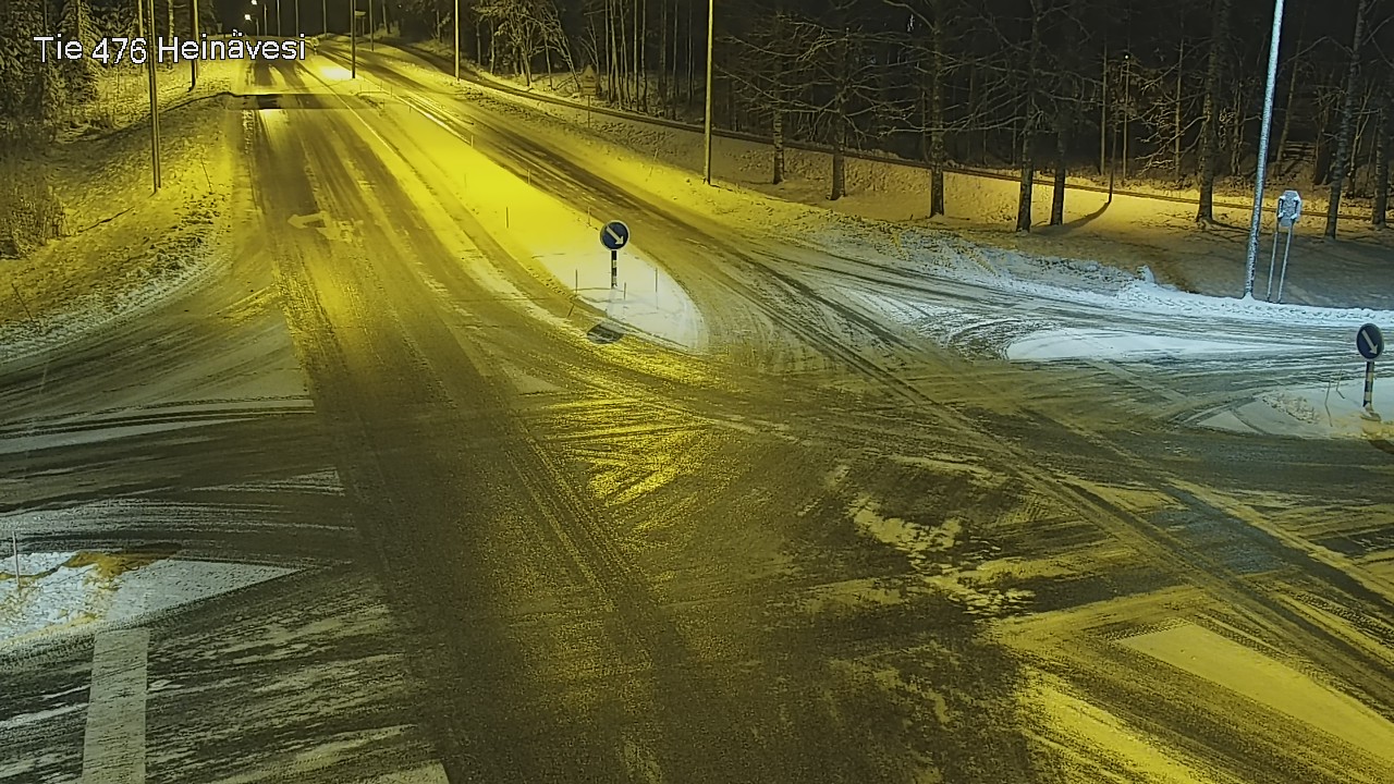 Weather Camera Image Väg 476 Heinävesi, Heinävesi, Pohjois-Karjala